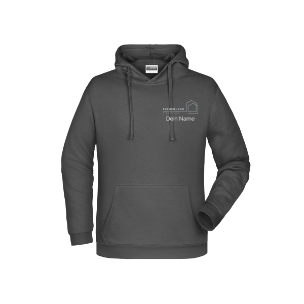 Brust- & Rückendruck  - Men's Promo Hoody Miniaturansicht