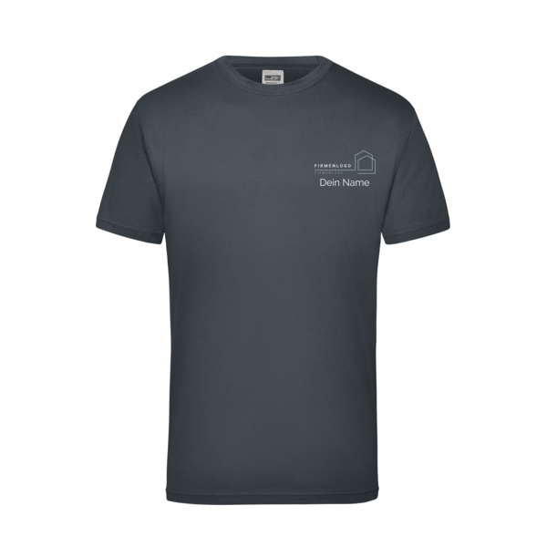 Brust- & Rückendruck  - Workwear-T Men Miniaturansicht